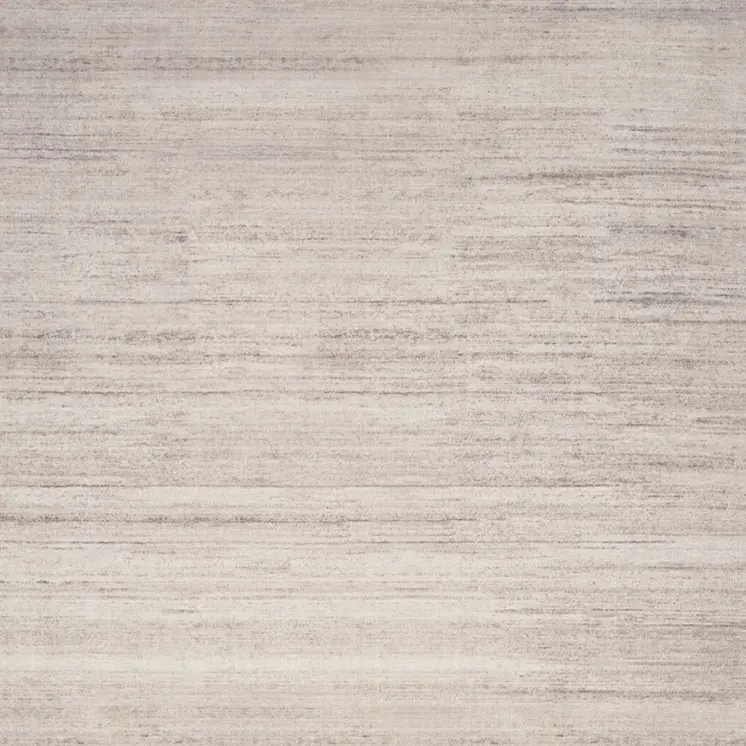 4' X 6' Ivory and Light Brown Abstract Washable Area Rug