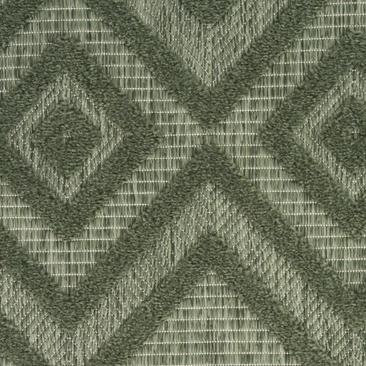 8' X 10' Ivory and Gray Geometric Area Rug