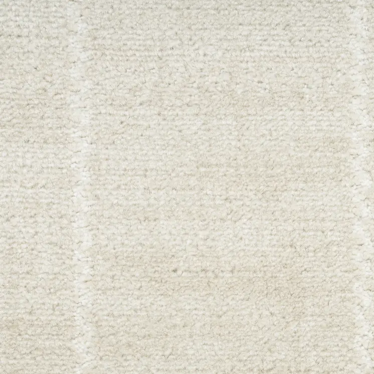 8' X 10' Cream Geometric Area Rug