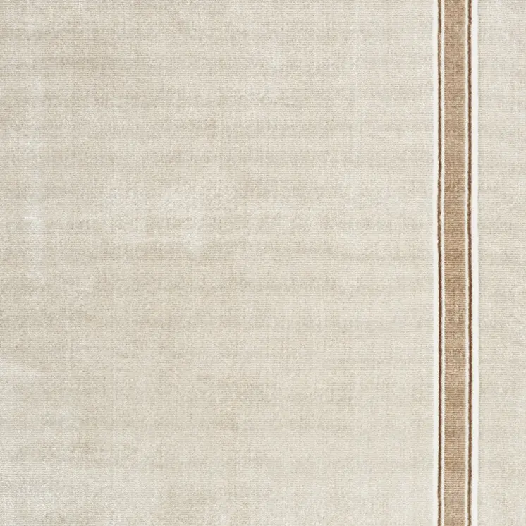 4' X 6' Gray Ivory and Cream Geometric Non Skid Area Rug