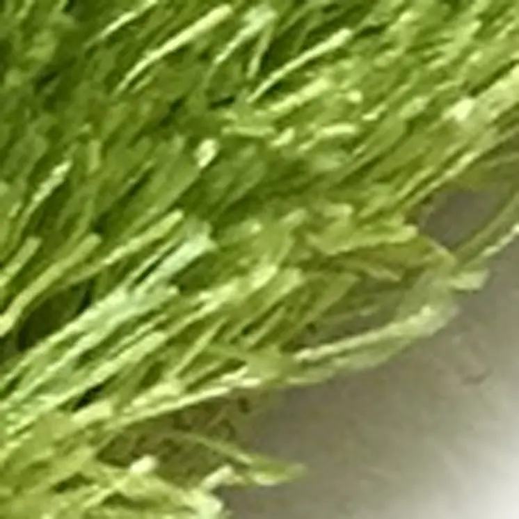 8' X 11' Lime Green Shag Hand Tufted Area Rug