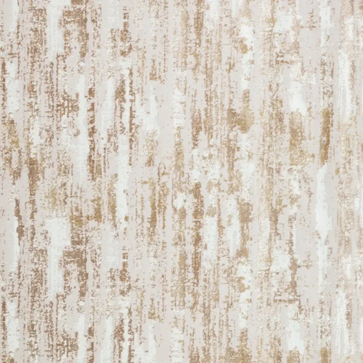 5' X 8' Beige Ivory And Off White Abstract Washable Area Rug