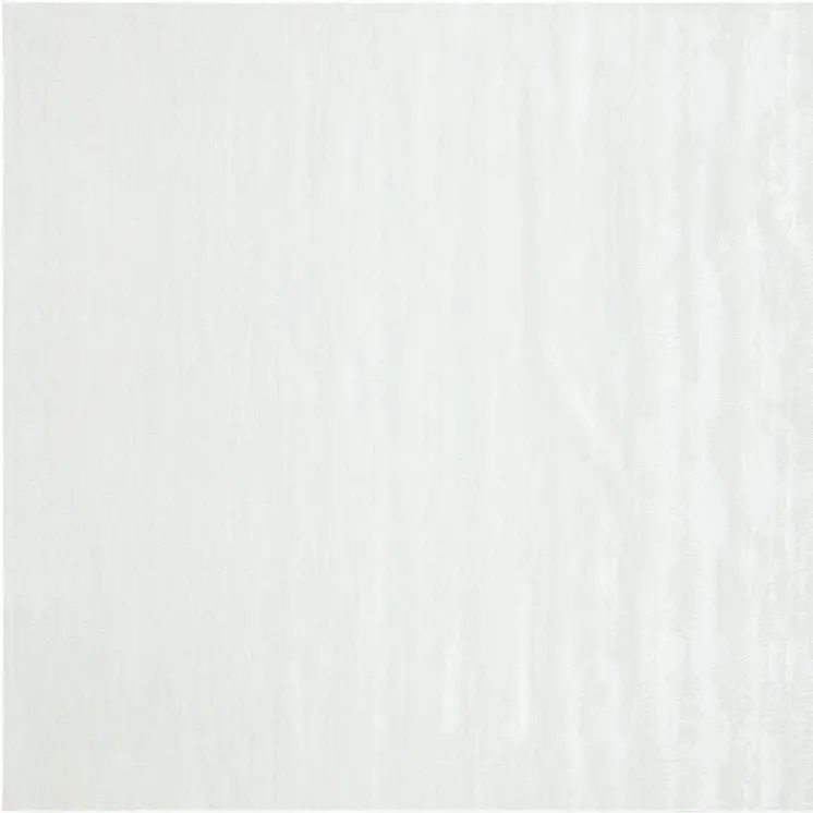3' X 5' White Abstract Washable Non Skid Area Rug