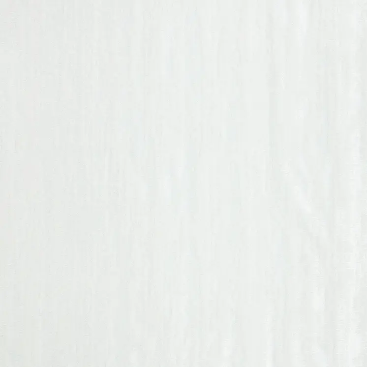 10' White Abstract Washable Runner Rug