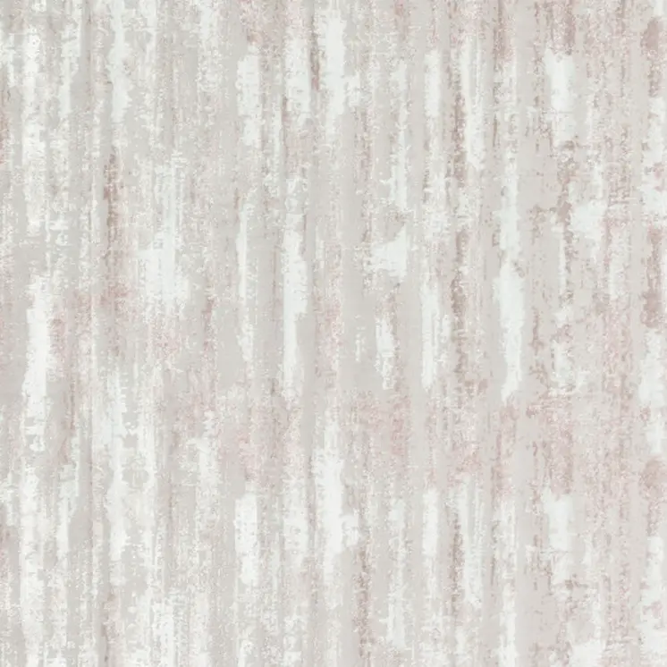 10' Beige Off White And Pink Abstract Washable Runner Rug