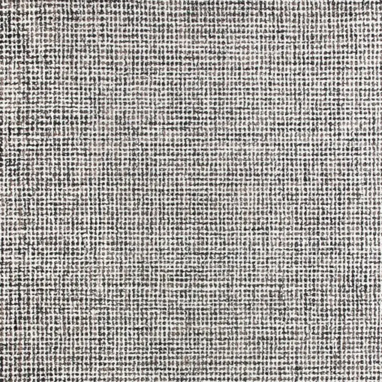 10' X 14' Gray and Ivory Wool Checkered Hand Tufted Area Rug