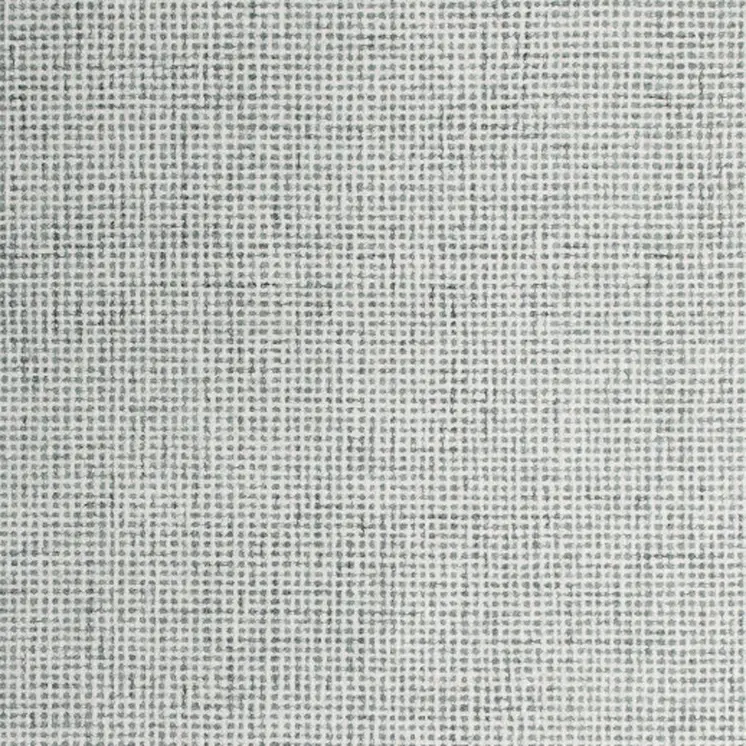 10' X 14' Green and Ivory Wool Checkered Hand Tufted Area Rug