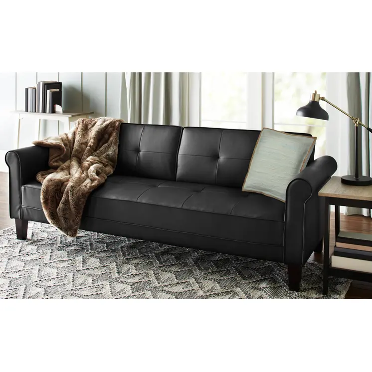 Set of Two Gray Cotton Throw Pillow
