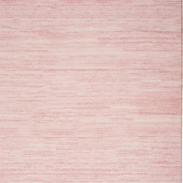 8' X 10' Pink Washable Area Rug