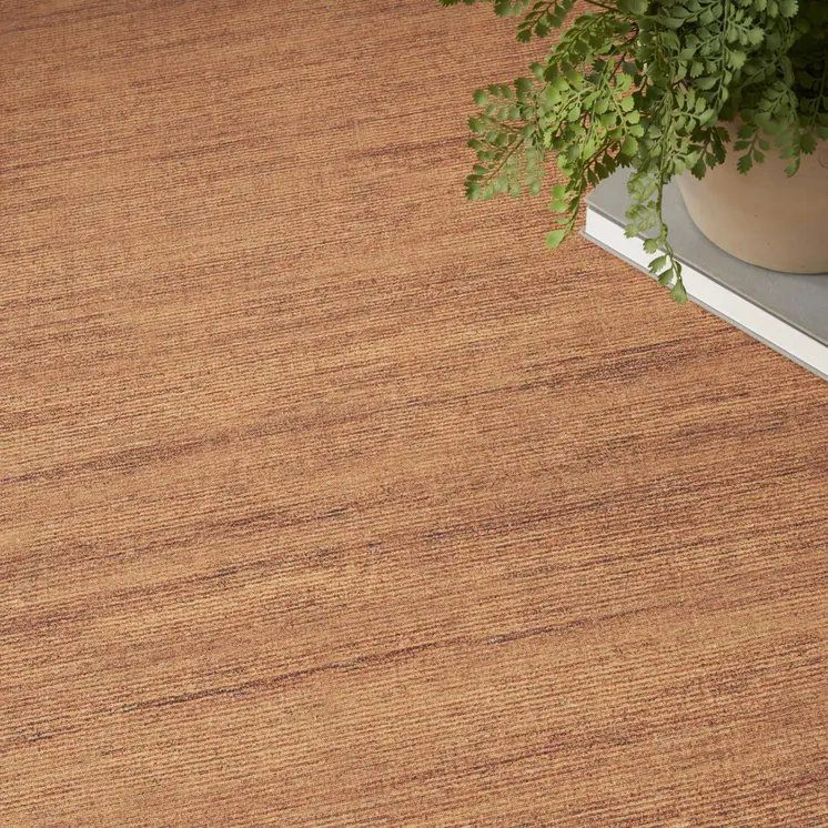 8' X 10' Copper Washable Area Rug