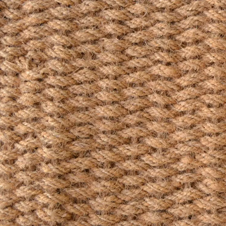 18" X 30" Brown Coir Weave Outdoor Door Mat