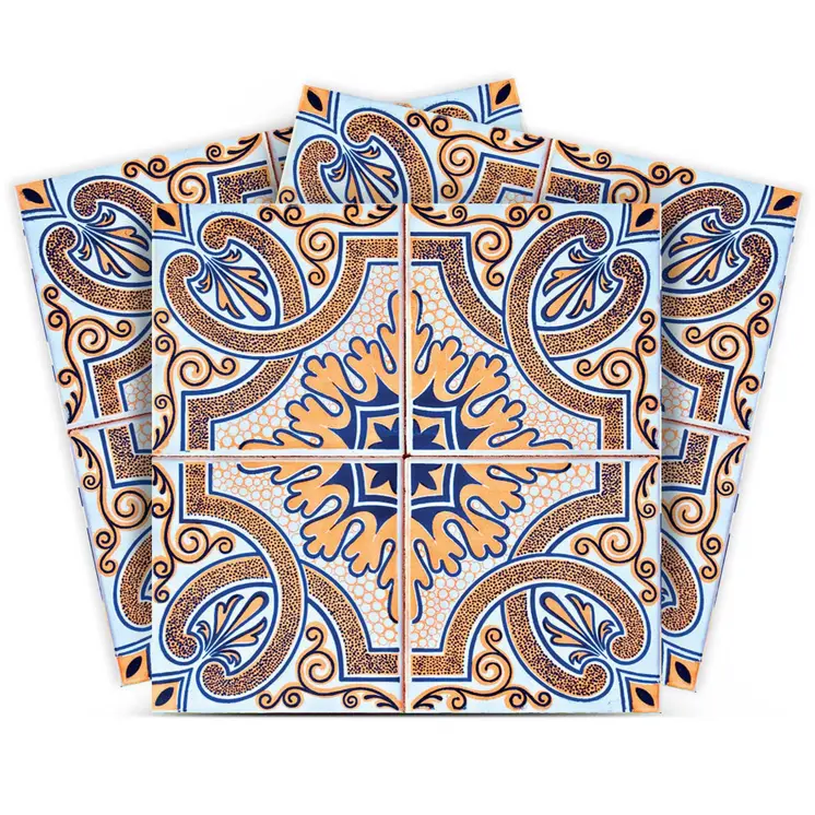12" X 12" Blue Taupe Nova Removable Peel and Stick Tiles