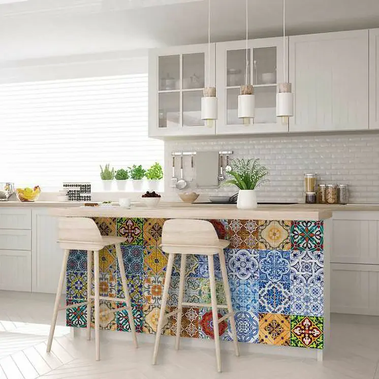12" X 12" Jessa Mutli Mosaic Peel and Stick Tiles