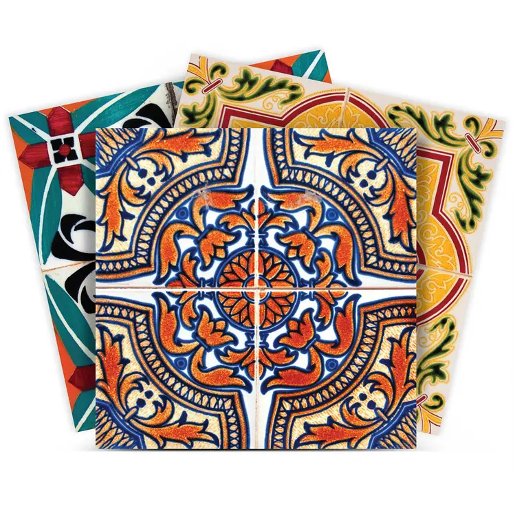 12" X 12" Addina Mutli Mosaic Peel and Stick Tiles