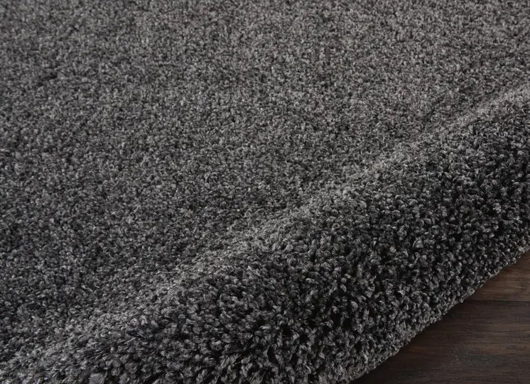 4' X 6' Gray Shag Area Rug