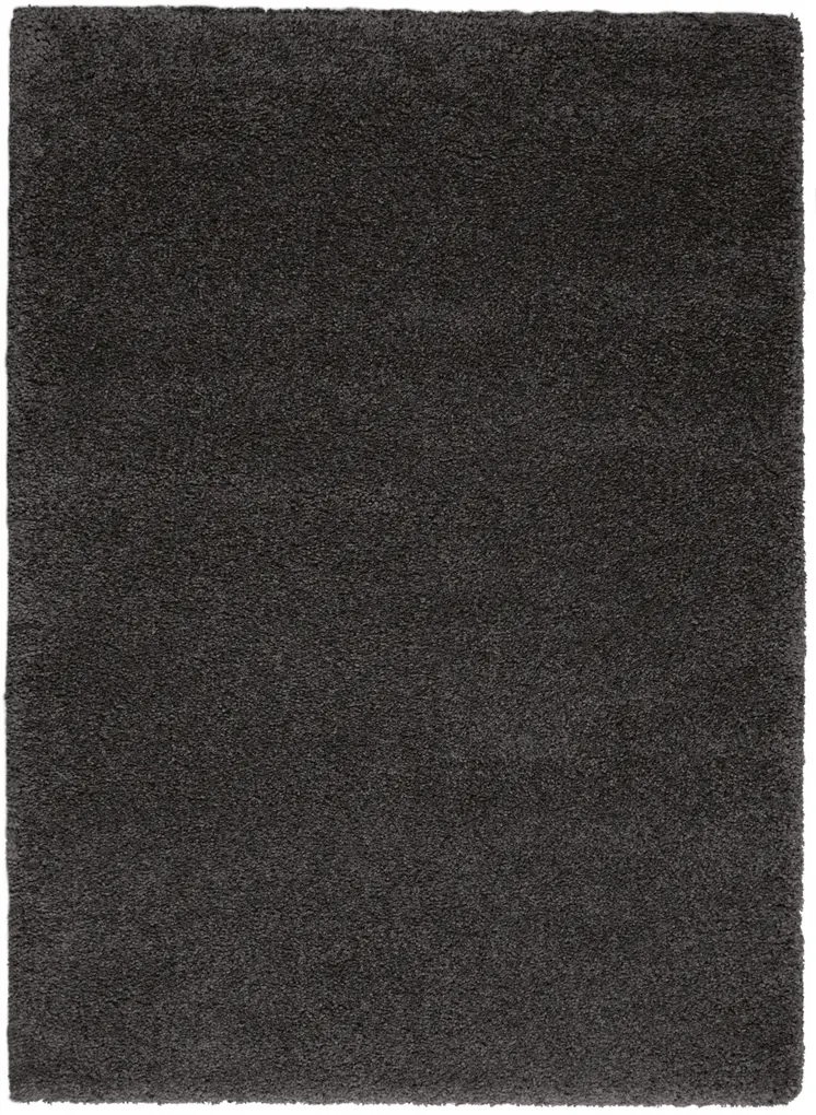 5' X 7' Gray Shag Area Rug