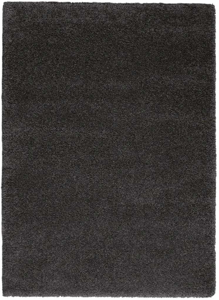 5' X 7' Gray Shag Area Rug