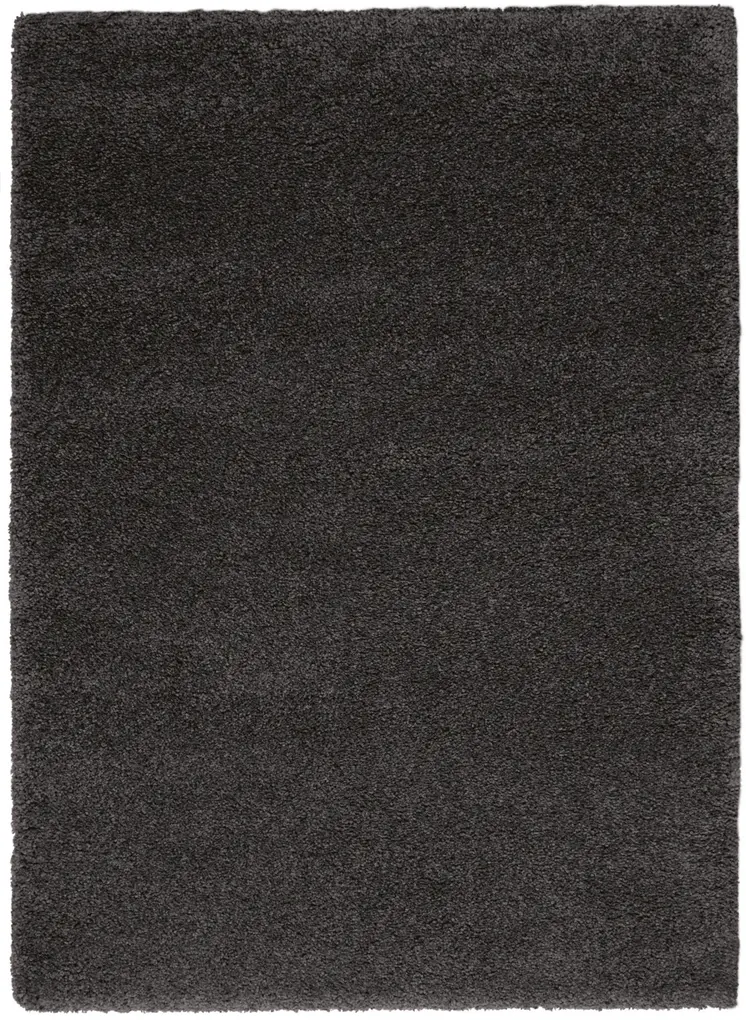 5' X 7' Gray Shag Area Rug