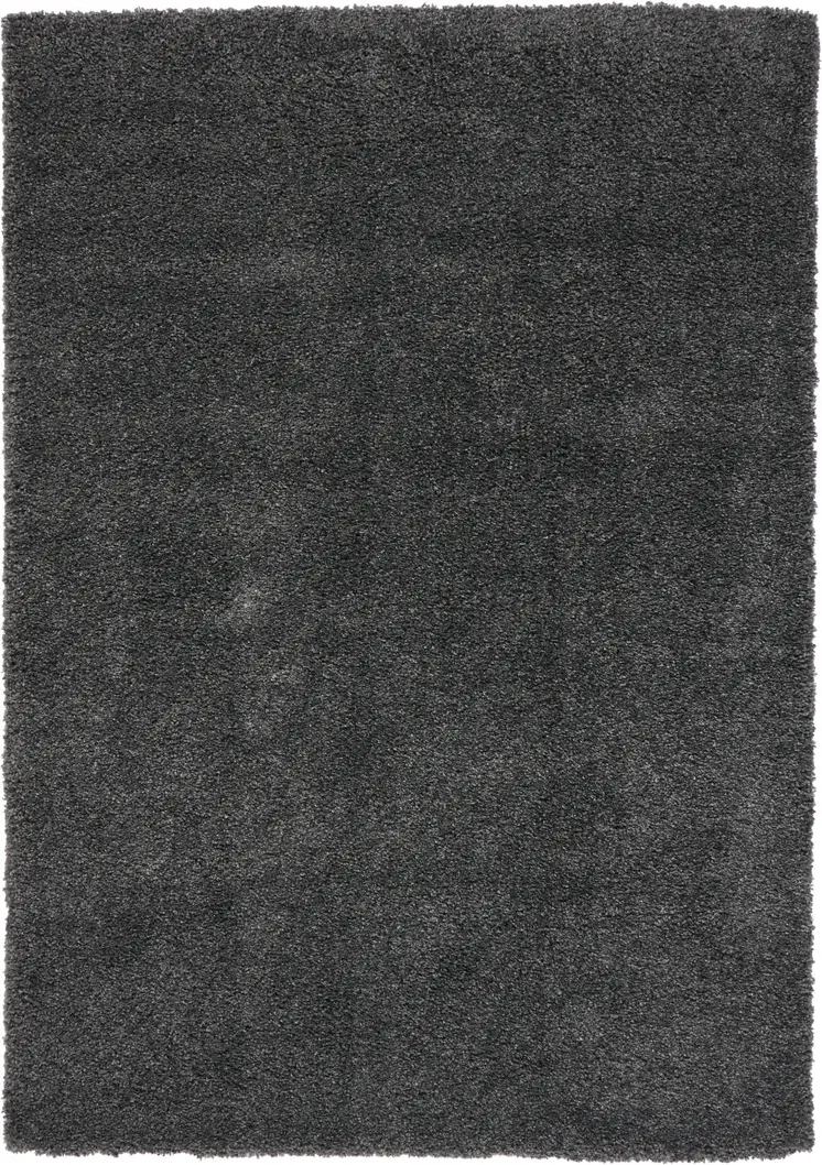 7' X 10' Gray Shag Area Rug