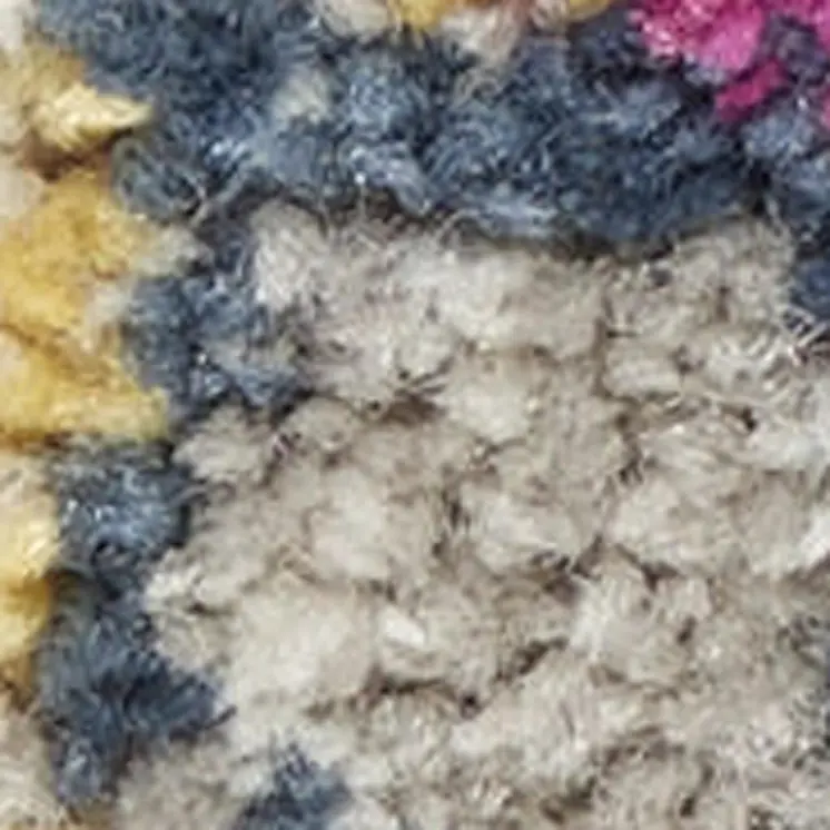 3' X 5' Gray Shag Area Rug