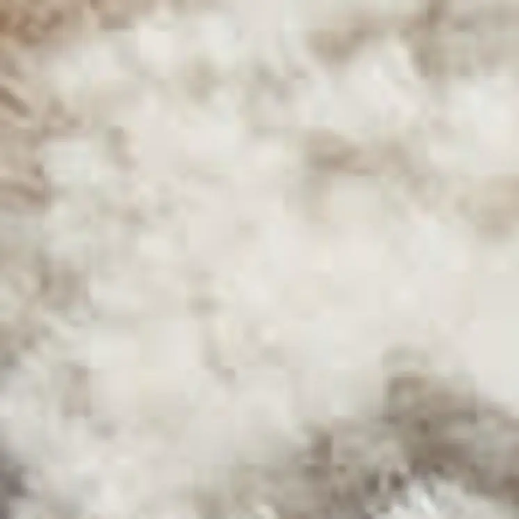 4' X 6' Ivory and Gray Abstract Non Skid Area Rug