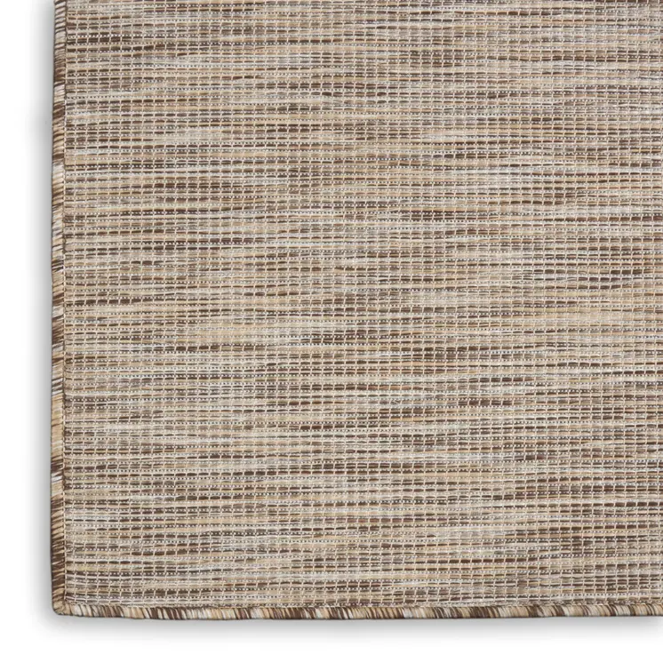 3' X 5' Beige And Ivory Indoor Outdoor Area Rug