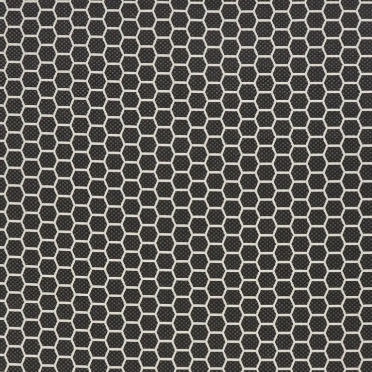 10' X 14' Black And Ivory Geometric Indoor Outdoor Area Rug