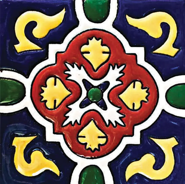 12" X 12" Festival Brights Mosaic Peel and Stick Removable Tiles