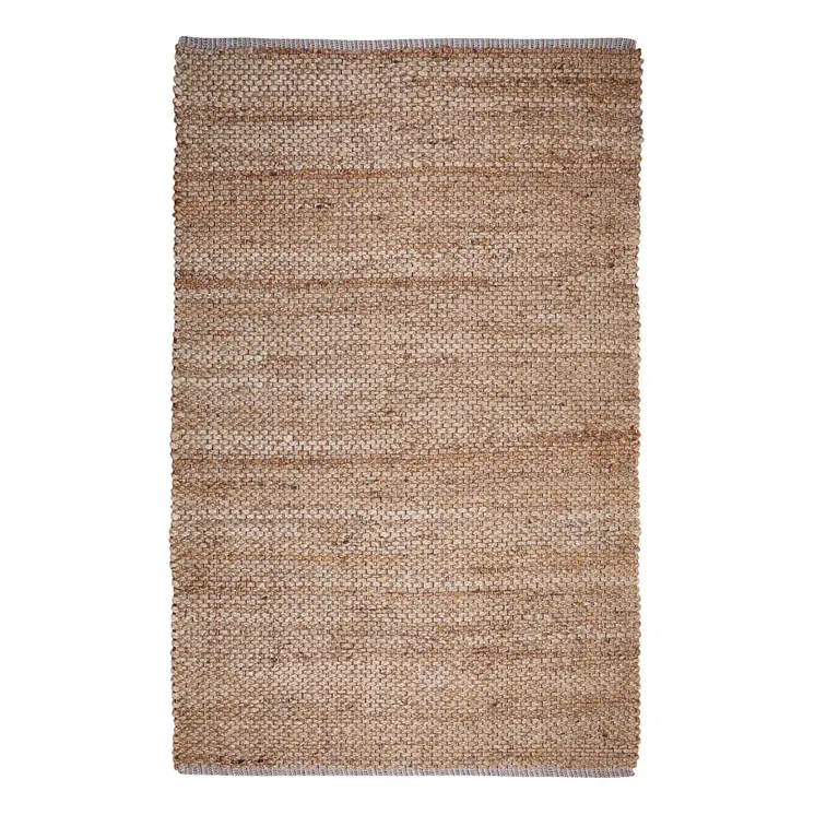 4' X 6' Natural Jute Hand Woven Area Rug