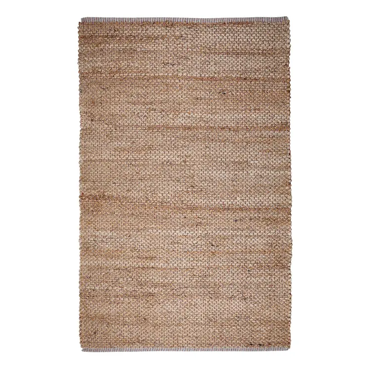 4' X 6' Natural Jute Hand Woven Area Rug