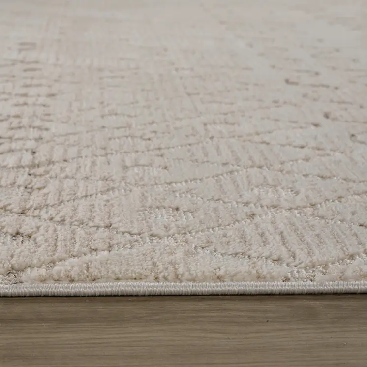 4' X 6' Gray and Beige Abstract Distressed Area Rug