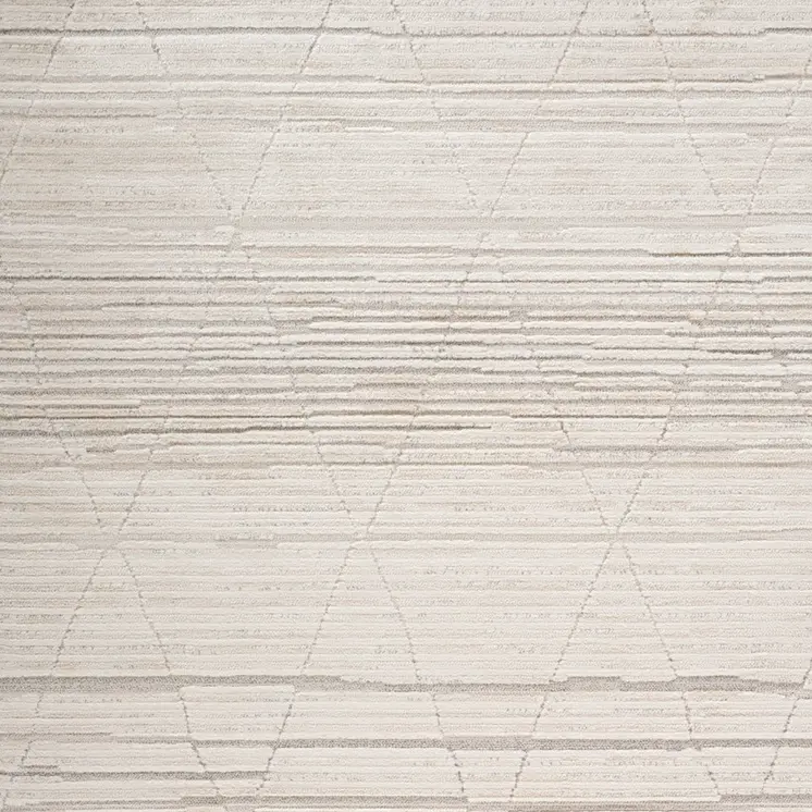 4' X 6' Cream and Beige Abstract Area Rug