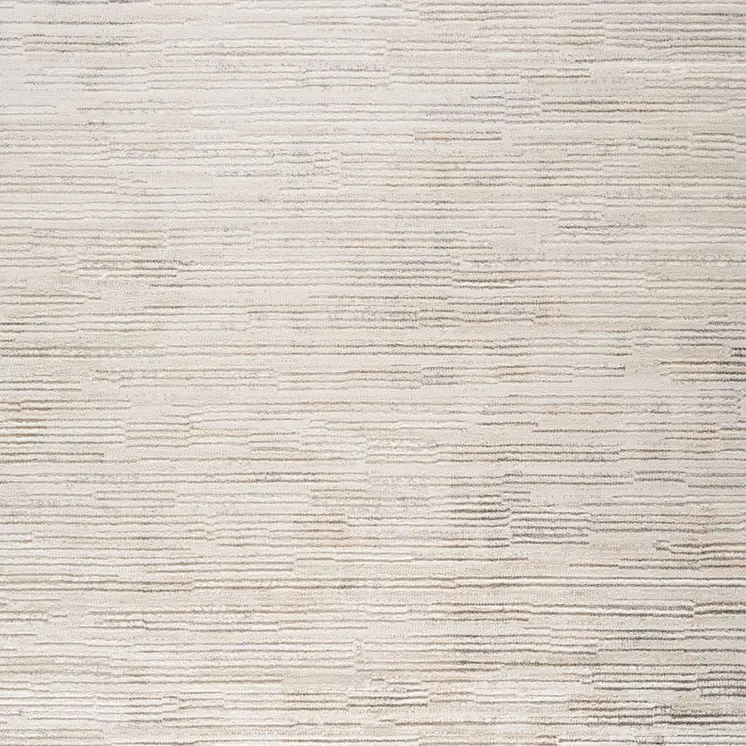 5' X 8' Cream and Beige Abstract Area Rug