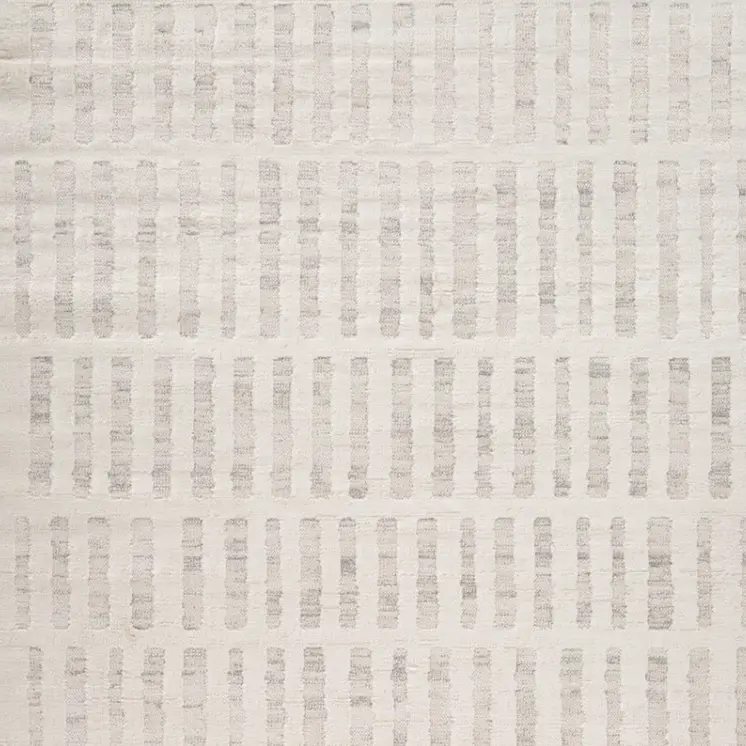 4' X 6' Gray and Beige Geometric Distressed Area Rug