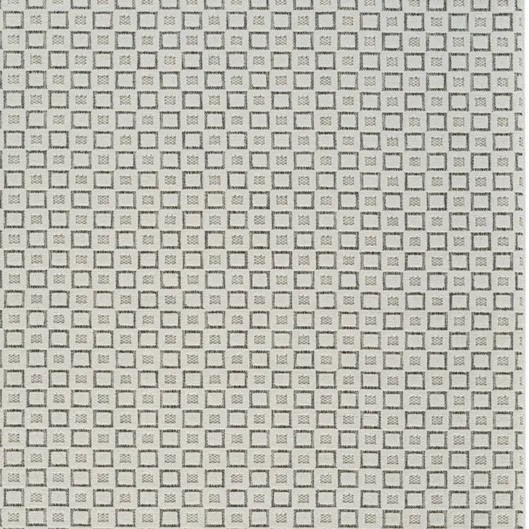 5' X 7' Cream and Beige Geometric Distressed Indoor Outdoor Area Rug