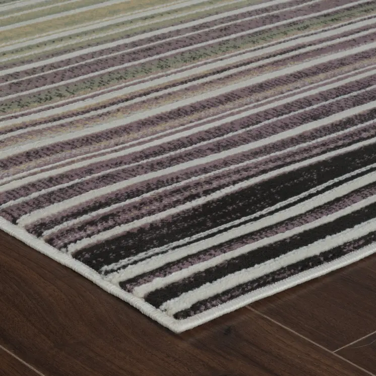 8' X 11' Beige and Blue Abstract Distressed Area Rug