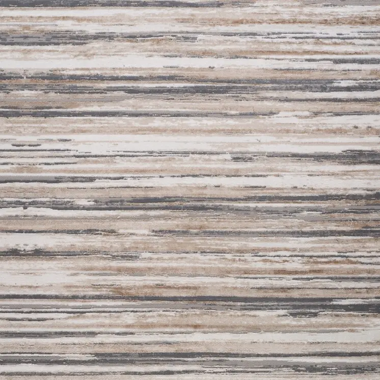 4' X 6' Beige and Gray Abstract Distressed Area Rug