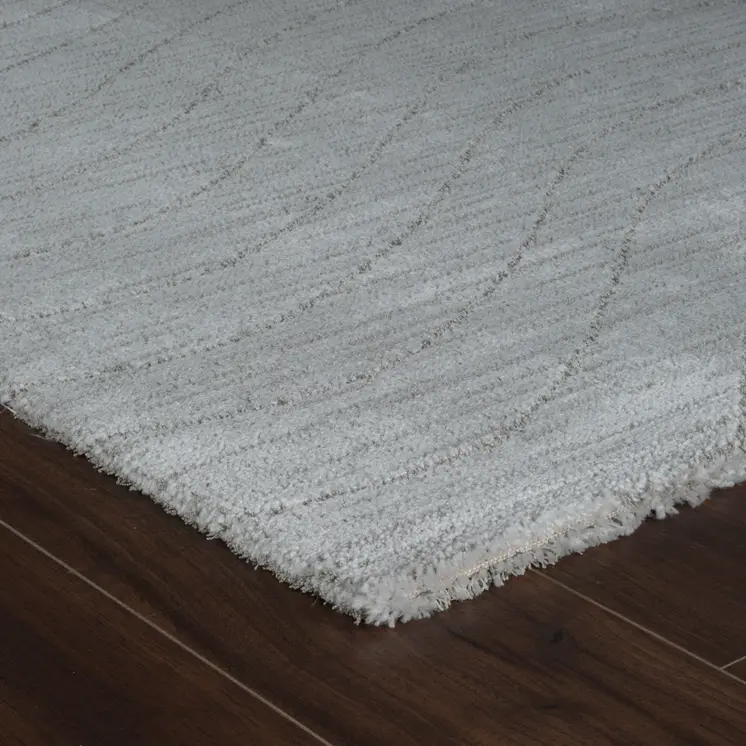 8' X 11' Gray Abstract Non Skid Area Rug