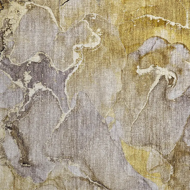 2' X 3' Taupe Abstract Washable Non Skid Indoor Outdoor Area Rug