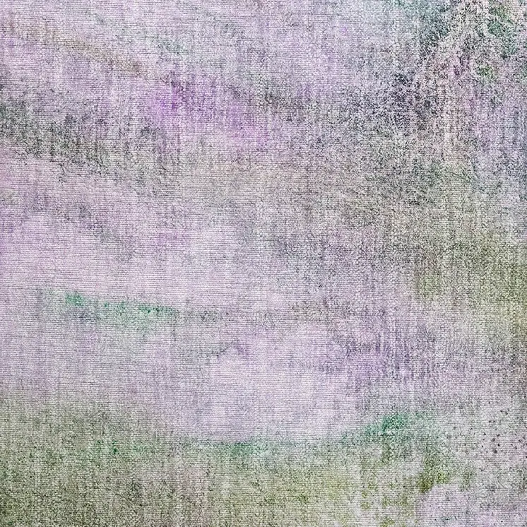 2' X 3' Purple Abstract Washable Non Skid Indoor Outdoor Area Rug