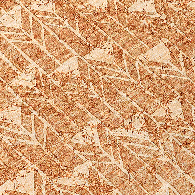8' X 10' Bronze Geometric Washable Indoor Outdoor Area Rug