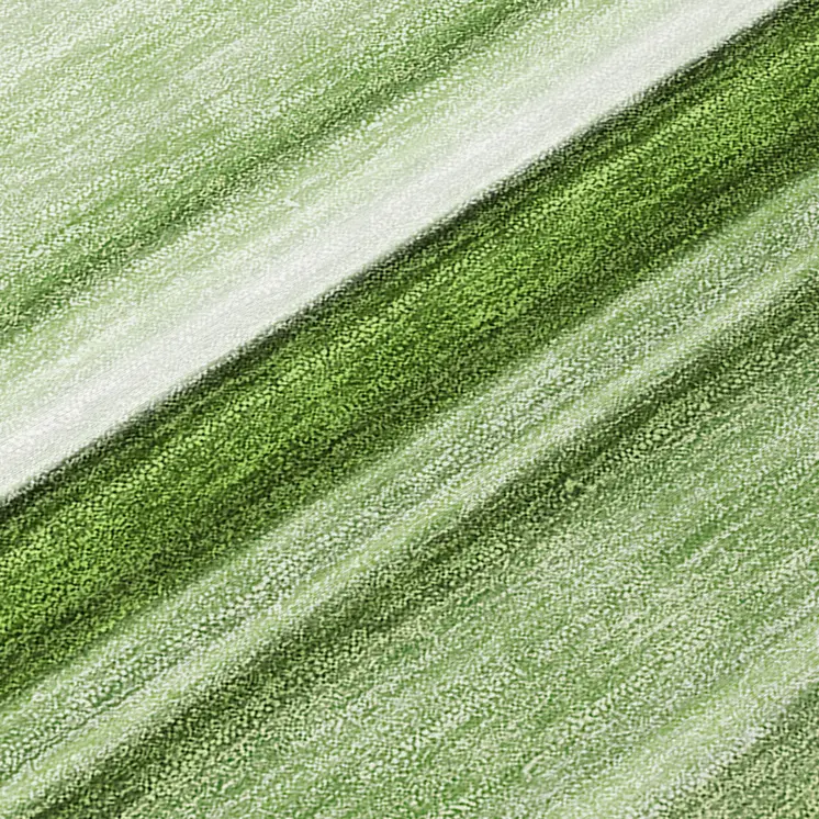 10' X 14' Artichoke Green Striped Washable Indoor Outdoor Area Rug