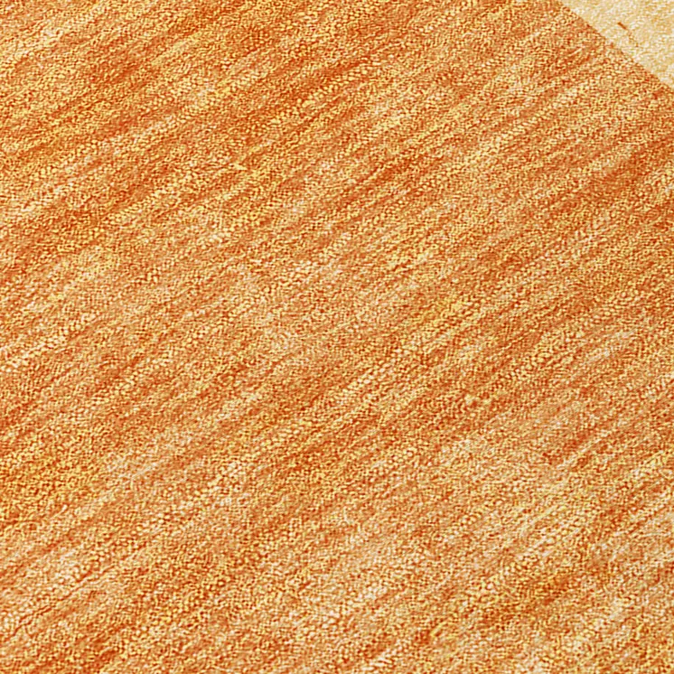 2' X 3' Terra Cotta Abstract Washable Indoor Outdoor Area Rug