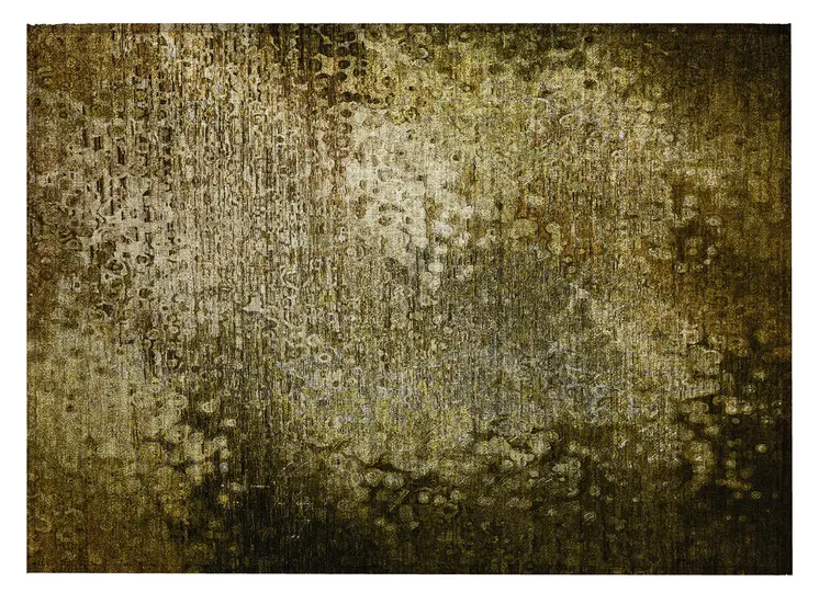 2' X 3' Brown Washable Non Skid Indoor Outdoor Area Rug