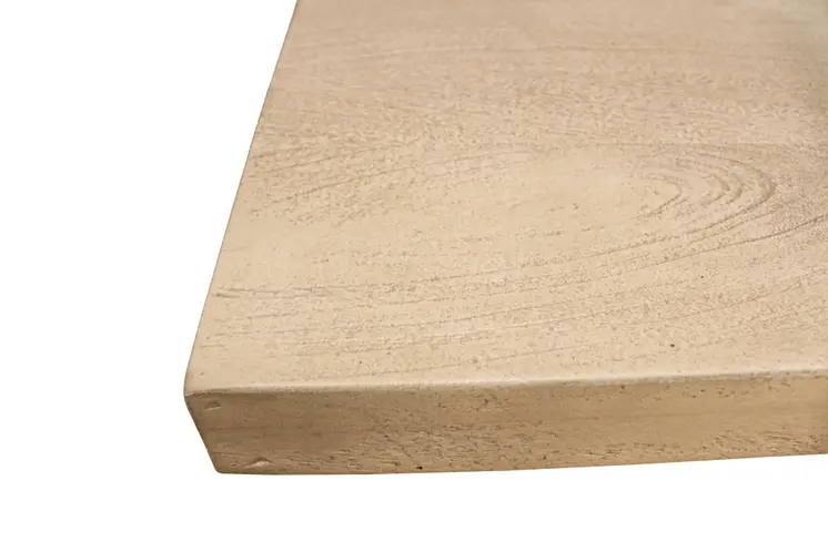 108" Natural Solid Wood Pedestal Base Dining Table