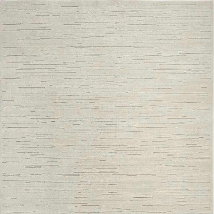 5' X 7' Beige Geometric Area Rug