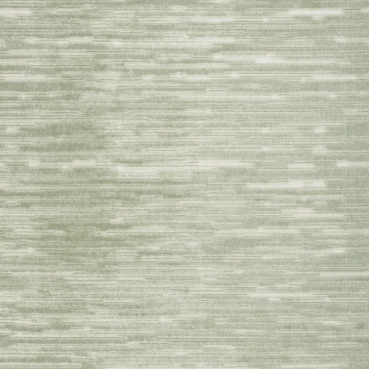 5' X 7' Green Geometric Area Rug