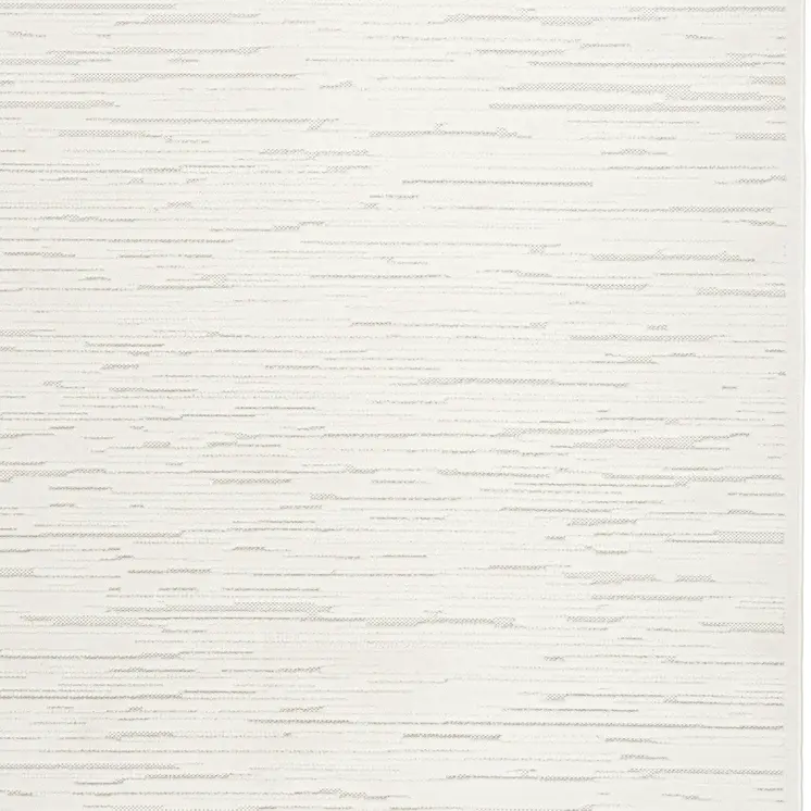 5' X 7' Cream Geometric Area Rug