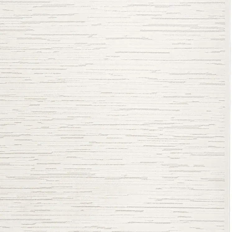5' X 7' Cream Geometric Area Rug
