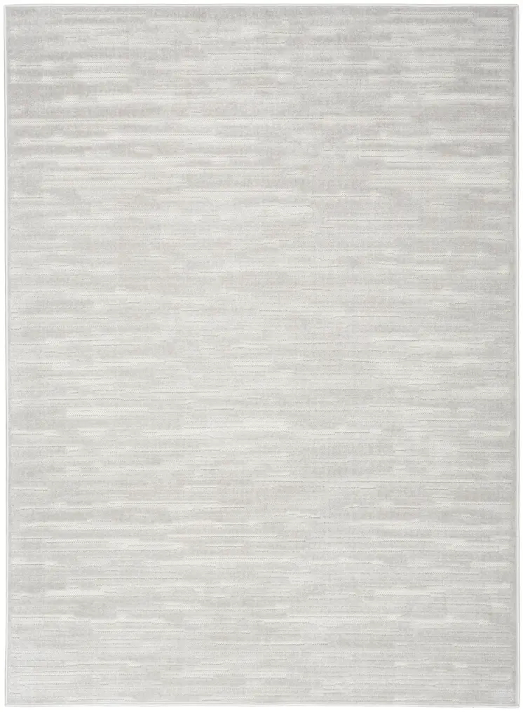 5' X 7' Gray Geometric Area Rug